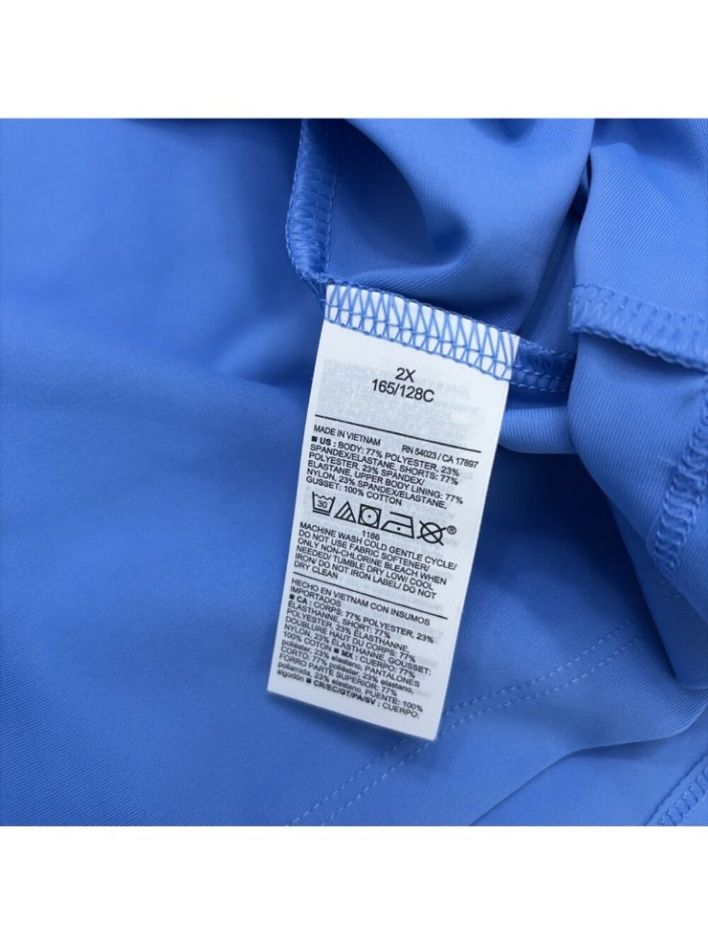 Old Navy Active Women’s 2X Powersoft Keyhole Athletic Dress NWT Blue - Picture 6 of 9